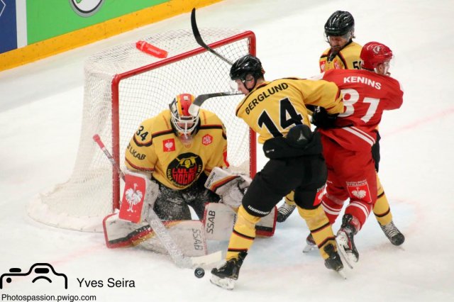 Photo hockey match Lausanne - Luleå le 03/12/2019