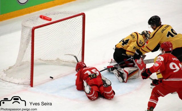 Photo hockey match Lausanne - Luleå le 03/12/2019