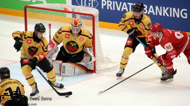Photo hockey match Lausanne - Luleå le 03/12/2019