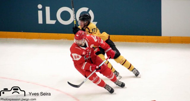 Photo hockey match Lausanne - Luleå le 03/12/2019