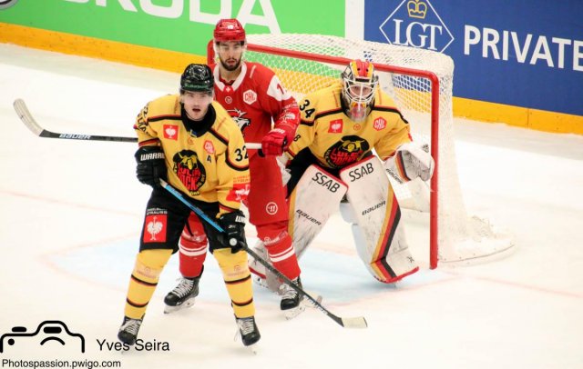 Photo hockey match Lausanne - Luleå le 03/12/2019