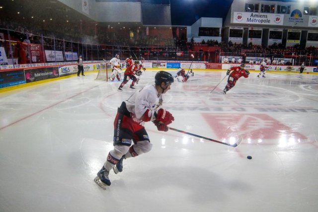 Photo hockey match Amiens  - Briançon  le 03/12/2019