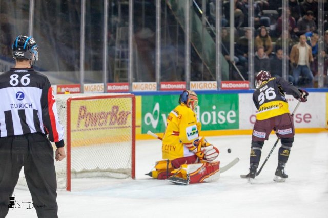 Photo hockey match Genève - Bienne le 06/12/2019