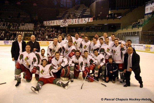 Photo hockey match Bordeaux - Cergy-Pontoise le 11/04/2009
