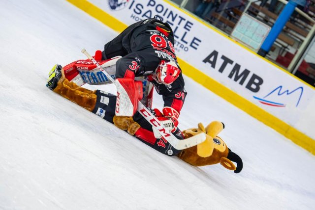 Photo hockey match Chamonix  - Briançon  le 06/12/2019