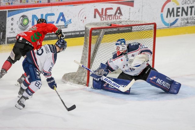 Photo hockey match Amiens  - Angers  le 08/12/2019