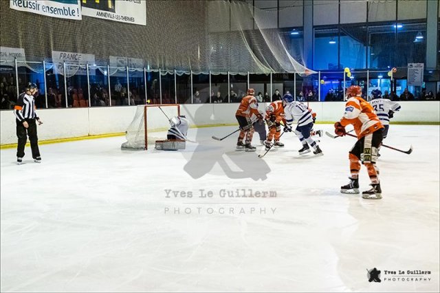 Photo hockey match Amnéville - Paris (FV) le 07/12/2019