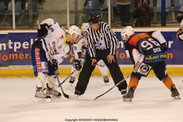Photo hockey match Montpellier  - Avignon le 11/04/2009