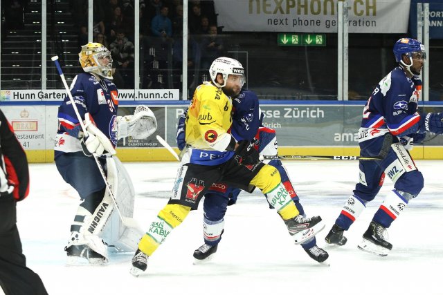 Photo hockey match Zürich - Bern le 17/12/2019