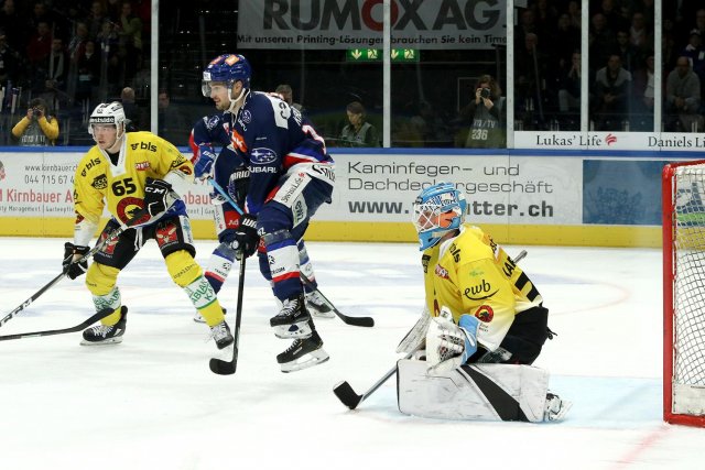 Photo hockey match Zürich - Bern le 17/12/2019