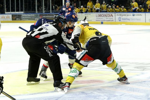 Photo hockey match Zürich - Bern le 17/12/2019