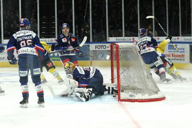 Photo hockey match Zürich - Bern le 17/12/2019