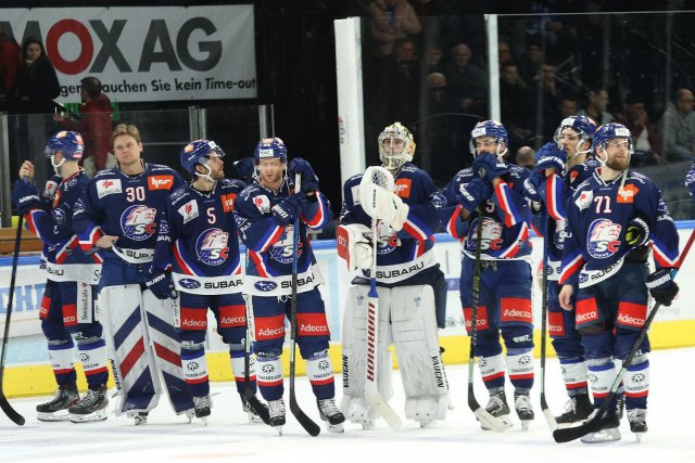 Photo hockey match Zürich - Bern le 17/12/2019