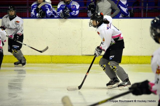 Photo hockey reportage Fem élite : Tonitruante victoire