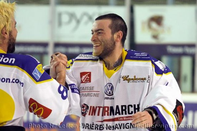 Photo hockey match Montpellier  - Avignon le 11/04/2009