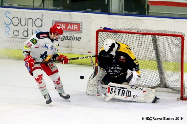 Photo hockey match Nice - Grenoble  le 20/12/2019