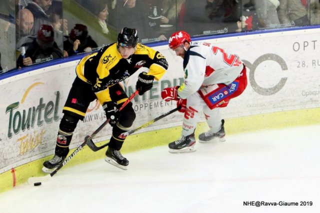 Photo hockey match Nice - Grenoble  le 20/12/2019