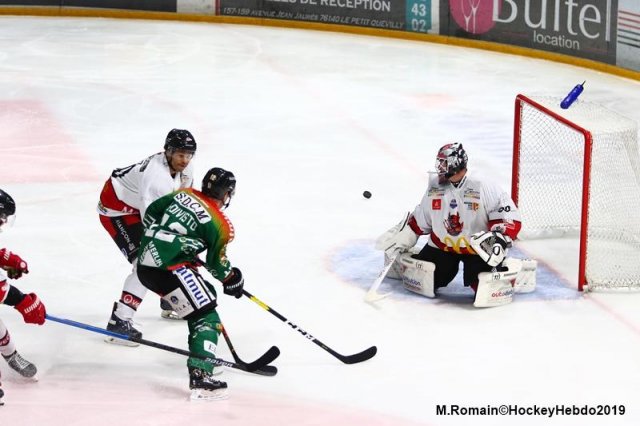 Photo hockey match Rouen - Briançon  le 28/12/2019