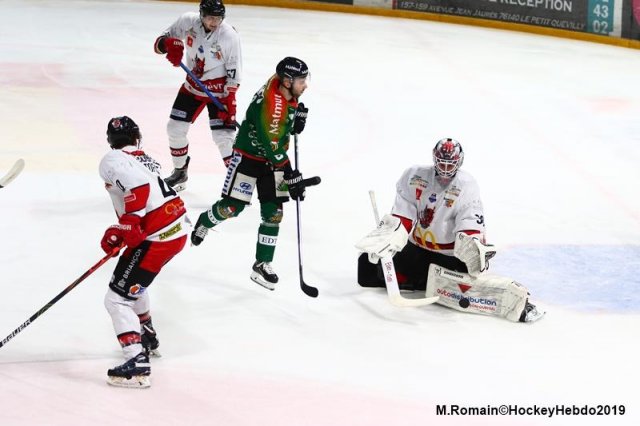 Photo hockey match Rouen - Briançon  le 28/12/2019