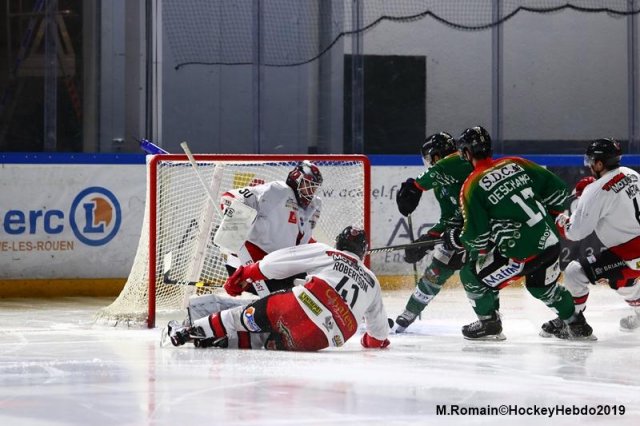 Photo hockey match Rouen - Briançon  le 28/12/2019