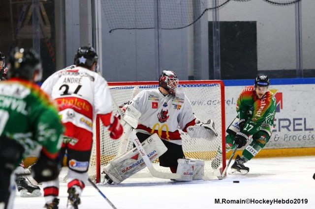 Photo hockey match Rouen - Briançon  le 28/12/2019