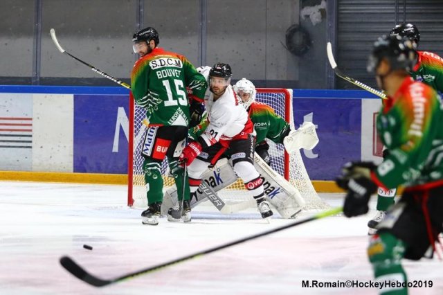 Photo hockey match Rouen - Briançon  le 28/12/2019