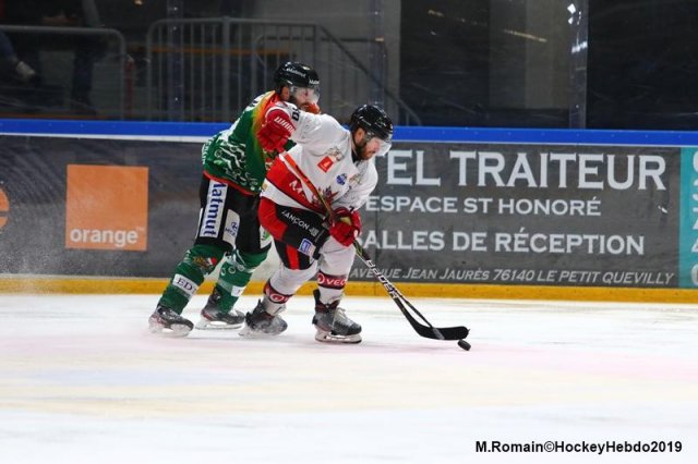 Photo hockey match Rouen - Briançon  le 28/12/2019