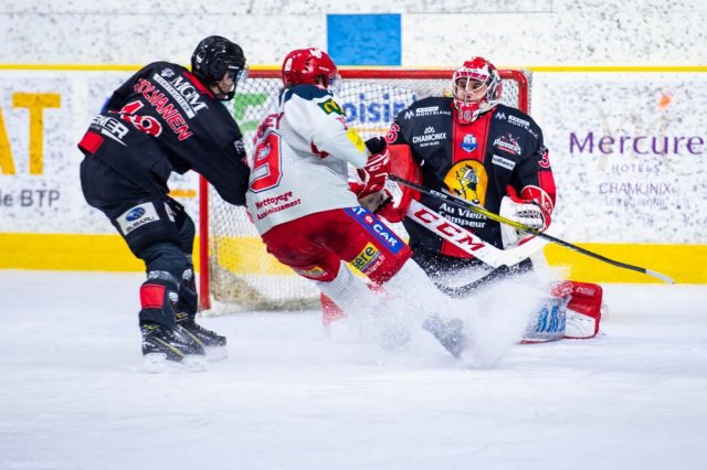 Photo hockey match Chamonix  - Grenoble  le 30/12/2019