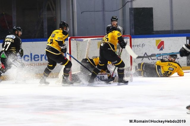 Photo hockey match Rouen - Nice le 30/12/2019