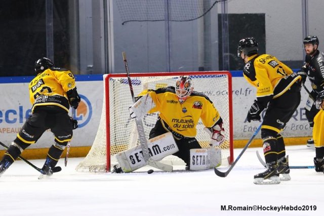Photo hockey match Rouen - Nice le 30/12/2019