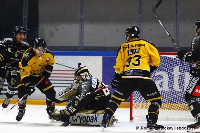 Photo hockey match Rouen - Nice le 30/12/2019