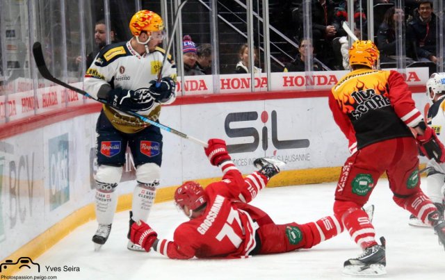 Photo hockey match Lausanne - Ambrì-Piotta le 02/01/2020