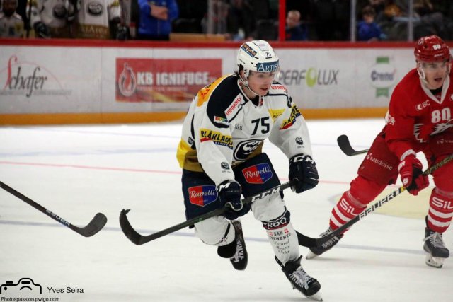 Photo hockey match Lausanne - Ambrì-Piotta le 02/01/2020