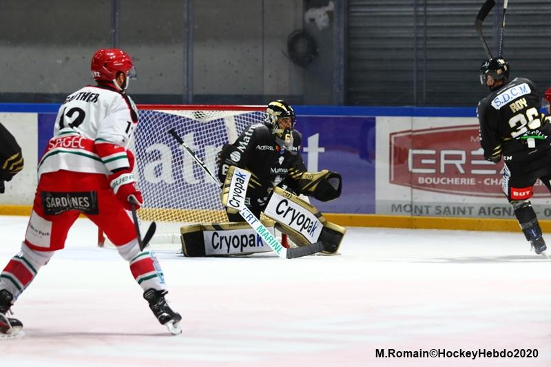 Rouen 3 - 0 Anglet