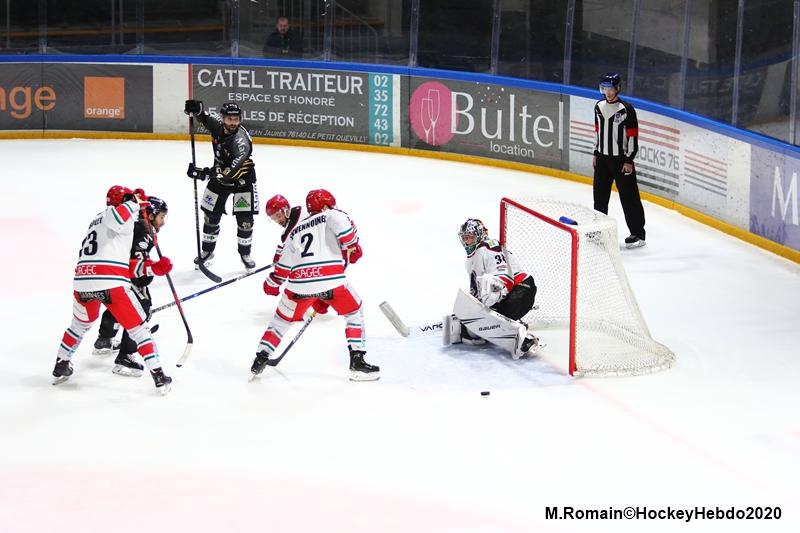 Rouen 3 - 0 Anglet