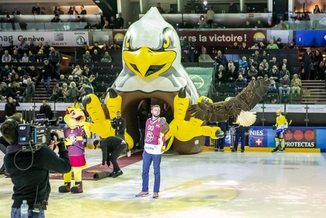 Photo hockey match Genève - Bern le 10/01/2020