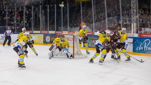 Photo hockey match Genève - Bern le 10/01/2020