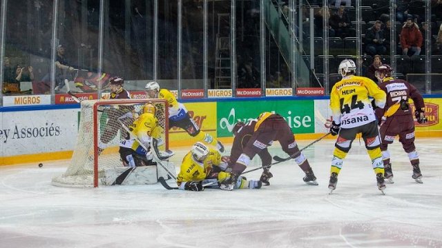 Photo hockey match Genève - Bern le 10/01/2020