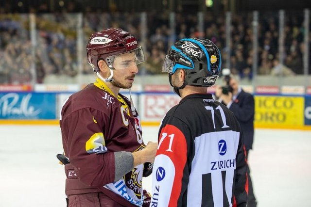 Photo hockey match Genève - Bern le 10/01/2020