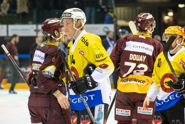 Photo hockey match Genève - Bern le 10/01/2020