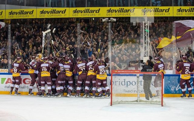 Photo hockey match Genève - Bern le 10/01/2020