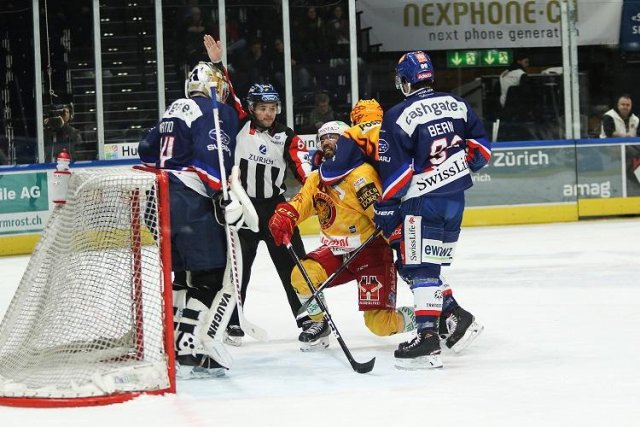 Photo hockey match Zürich - Langnau le 14/01/2020