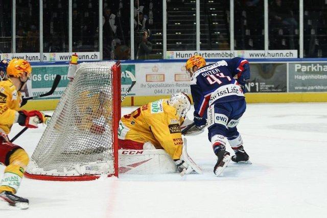 Photo hockey match Zürich - Langnau le 14/01/2020