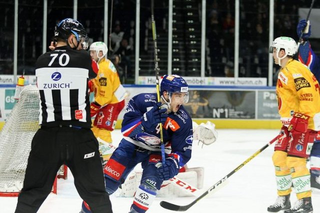 Photo hockey match Zürich - Langnau le 14/01/2020
