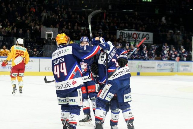 Photo hockey match Zürich - Langnau le 14/01/2020