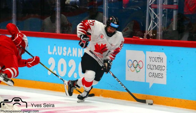 Photo hockey match Denmark - Canada le 19/01/2020