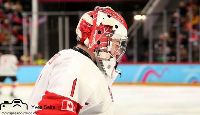 Photo hockey match Denmark - Canada le 19/01/2020