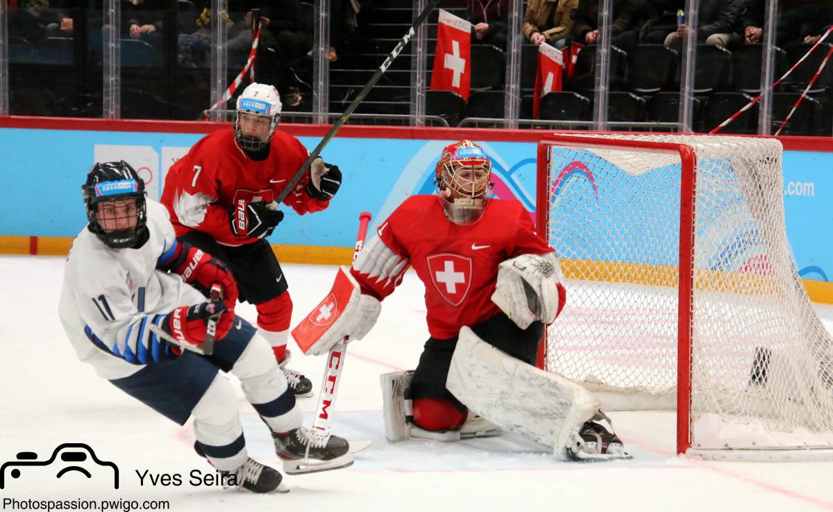 Switzerland 2 - 8 United States of America