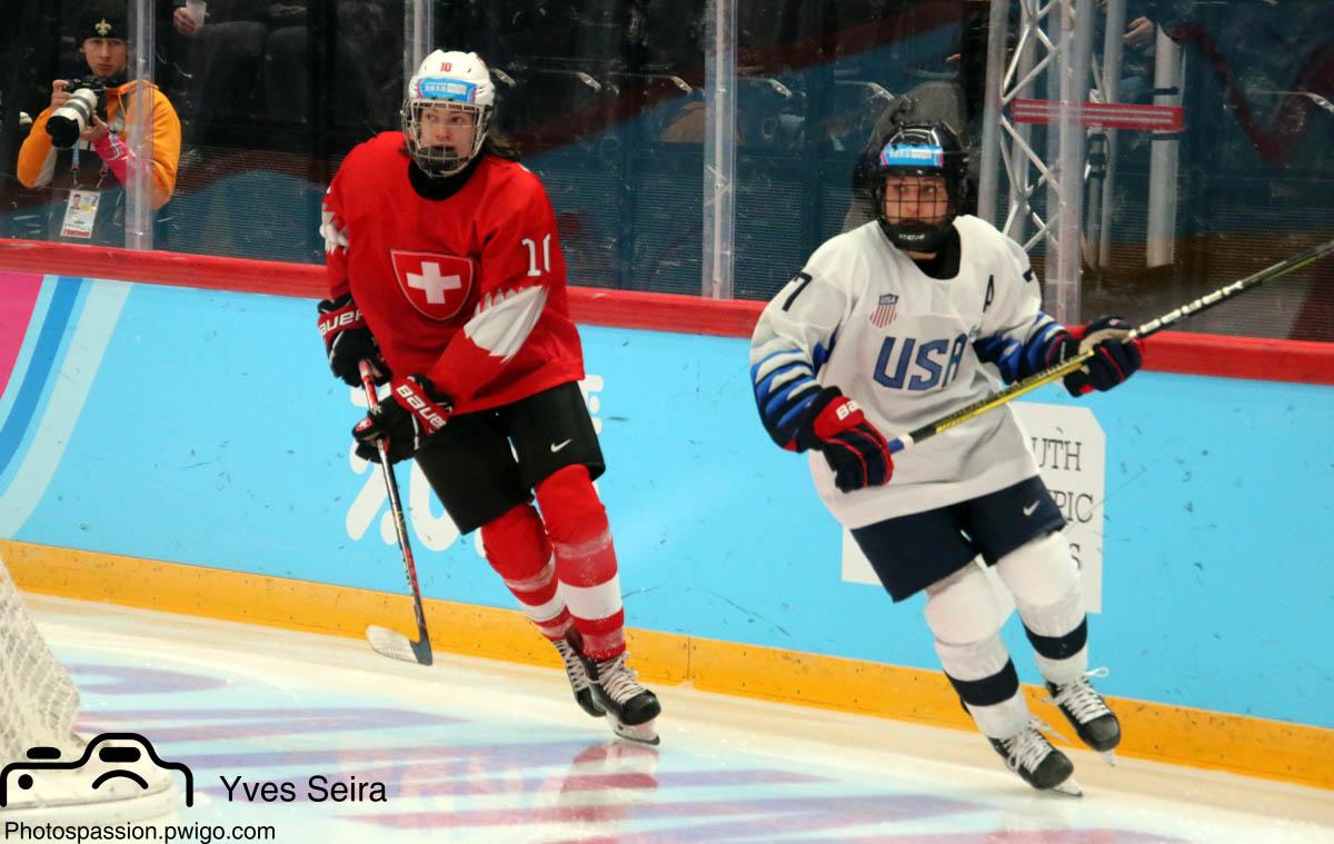 Switzerland 2 - 8 United States of America