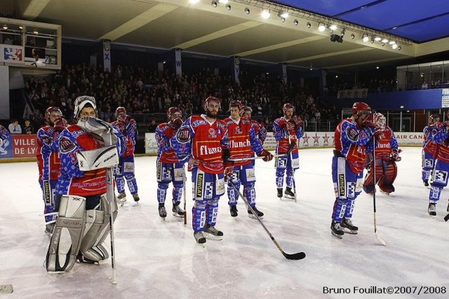 Photo hockey match Lyon - Nice le 05/04/2008